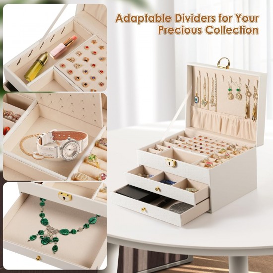 3 Layer Jewelry Organizer Box Price in Pakistan