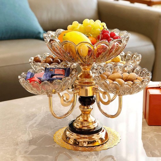 Crystal multilayer Dry Fruit Revolving Price in Pakistan