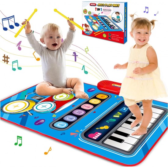 2 in 1 Baby Musical Mat Toddler Toys Price in Pakistan