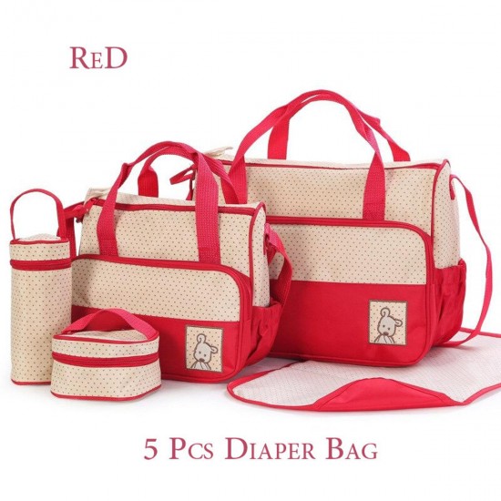 5 in 1 Baby Diaper Bag Set Price in Pakistan