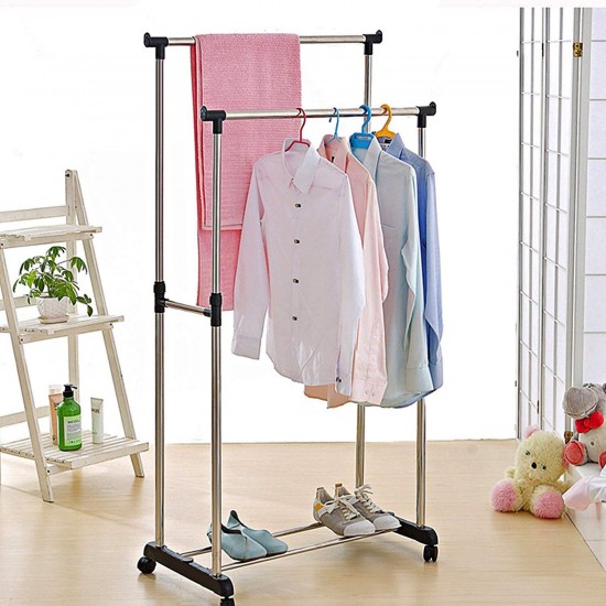 Double Pole Clothes Rack Price in Pakistan