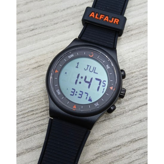 ALFAJR Rubber Straps Muslim Watch Price in Pakistan