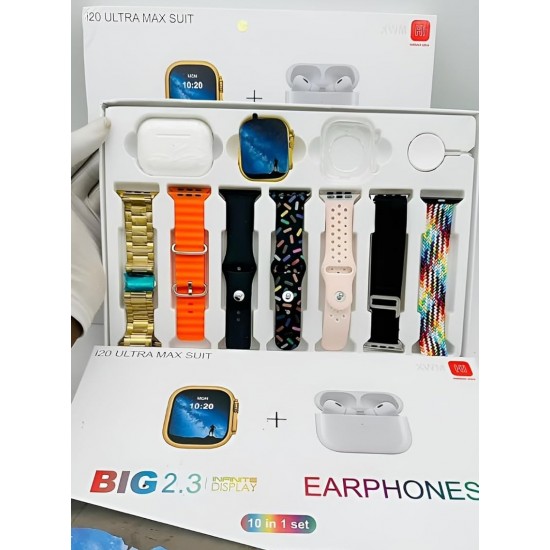 i20 Ultra Pro Max Suit Smart Watch Price in Pakistan