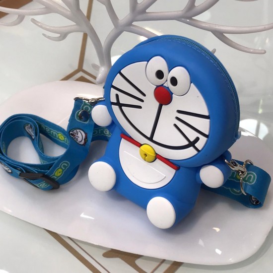 New Mini Size 3D Silicone Kids Crossbody Pouches