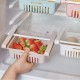 4 pieces ajustable fridge storage basket