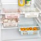 4 pieces ajustable fridge storage basket