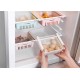4 pieces ajustable fridge storage basket