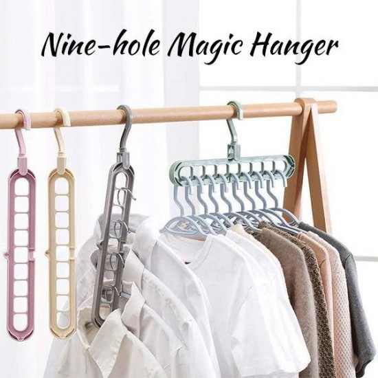 9 Hole Magic Hangers Pack of 5 