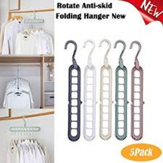 9 Hole Magic Hangers Pack of 5 