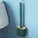 flexible silicone toilet brush wall mounted