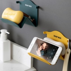 wall mounted plastic soap tray