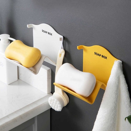 wall mounted plastic soap tray