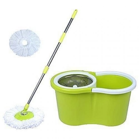 Steel Basket Spin cleaning mop