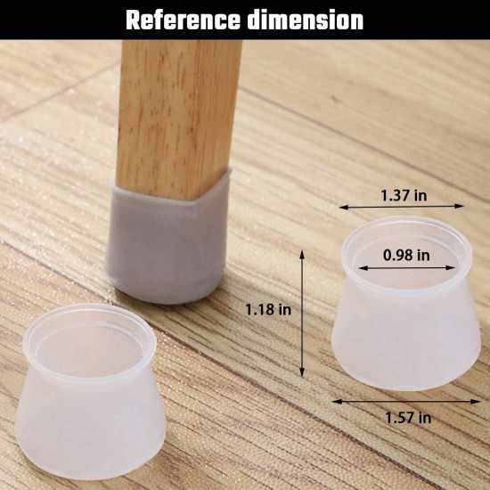 Set of 12 Furniture Silicone Protection Cover