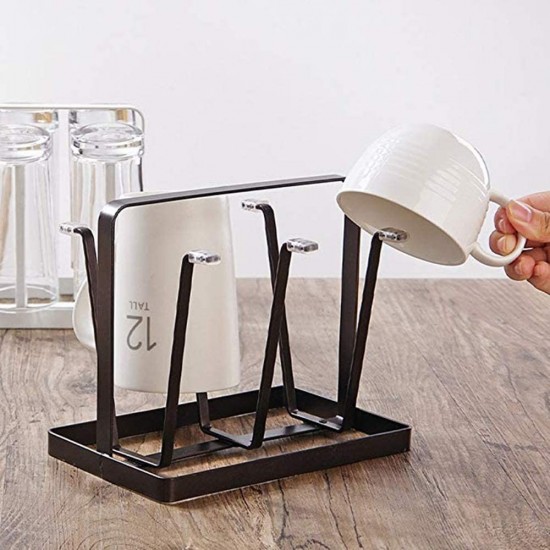 Mug-and-Glass-Stand-with-Tray-for-pouring-water-3