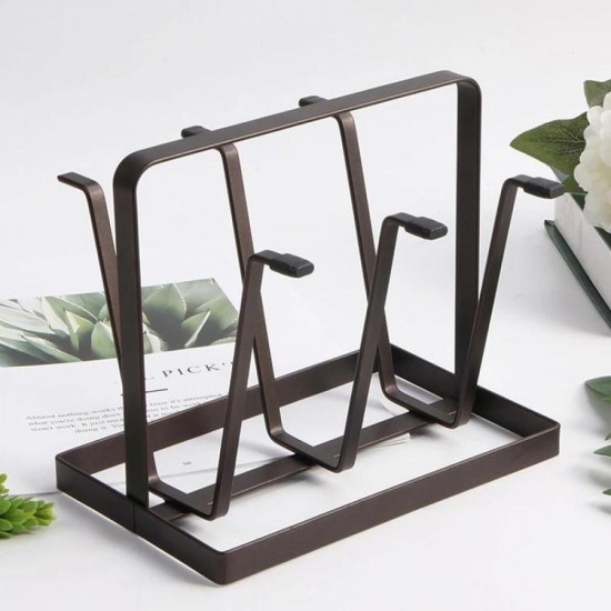 Mug-and-Glass-Stand-with-Tray-for-pouring-water-3