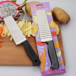 Potato Slicer Potato Chips Wavy Shape Lays Cutter  Waving Knife Fancy Salad Cutter Zigzag Knife French Fries Cutter