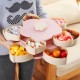automatic flower petal snack holder