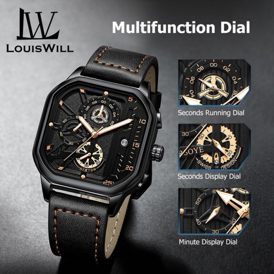 LouisWill Men's Casuals Fashion Watch Price in Pakistan