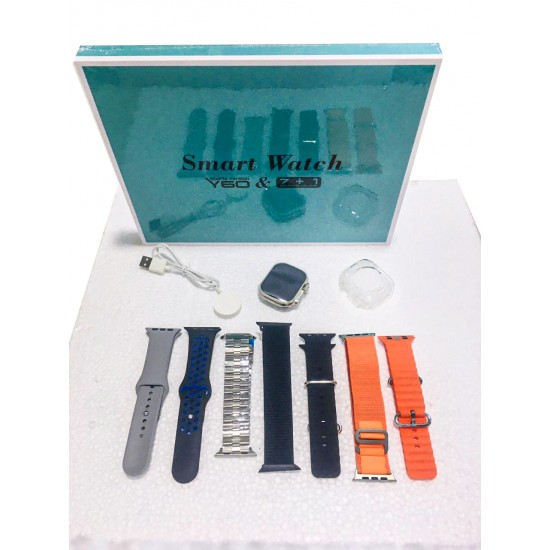 Y60 Ultra Smart Watch With 7 Strap Price in Pakistan