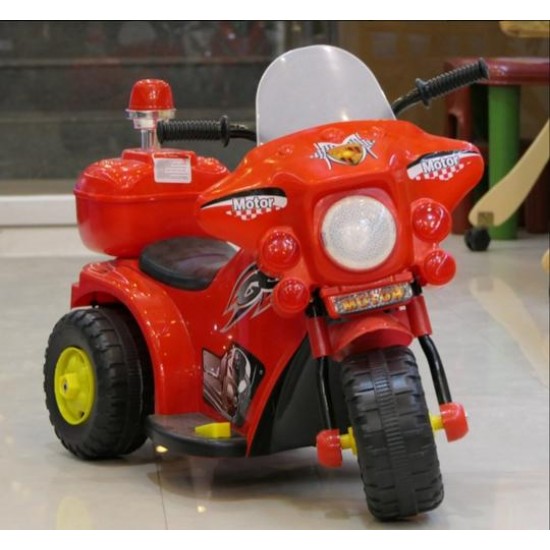 Battery Operated Police mobile Bike For Kid