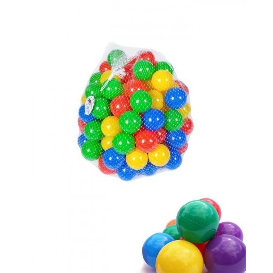 Soft Plastic Balls 50 pcs Set – Multicolor