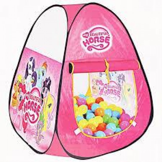 The little pony horse triangular tent